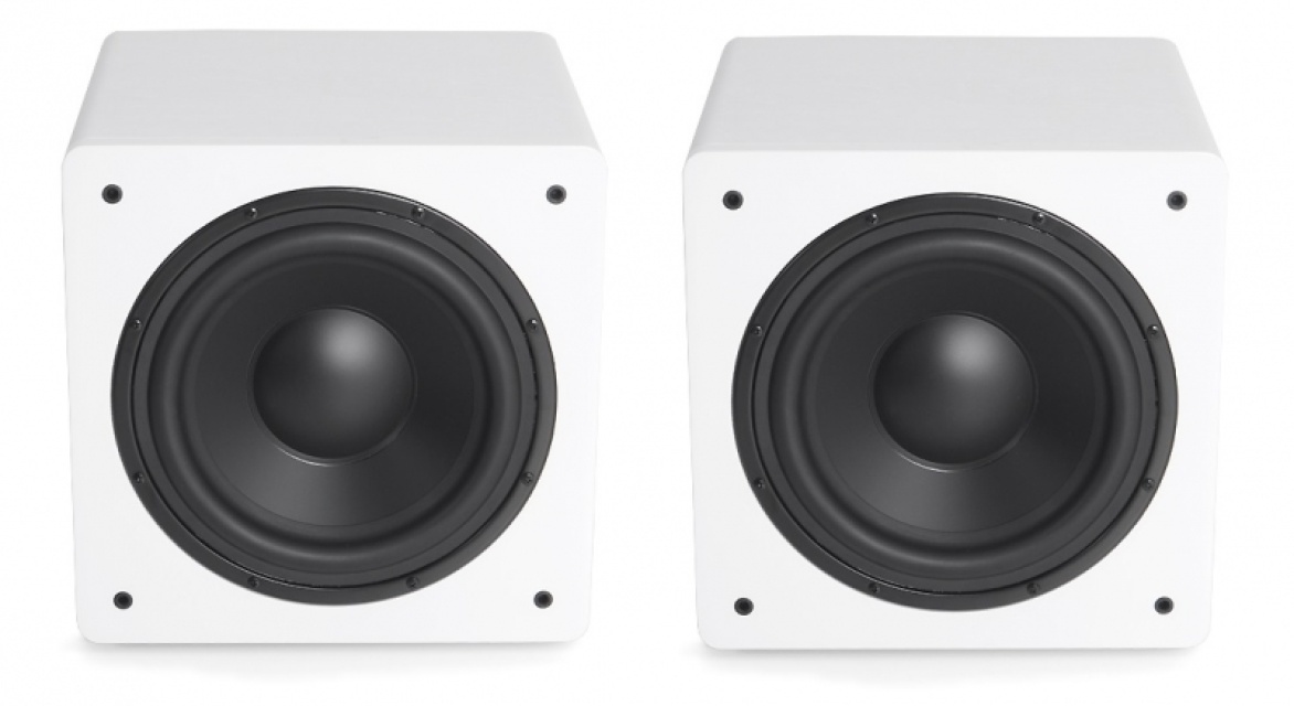 Dynavoice Challenger Sub 10 EX aktiv subwoofer, vit 2-pack