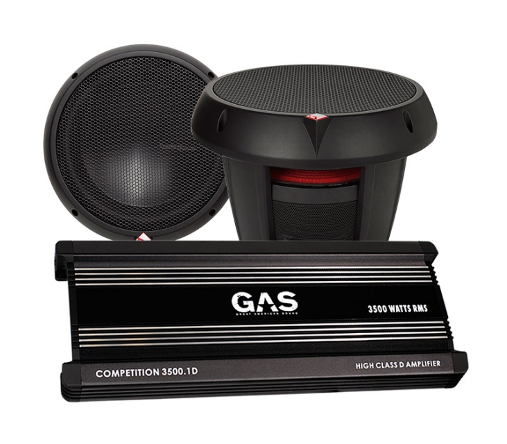 2st Rockford Fosgate T0D210 & GAS Competition 3500.1D