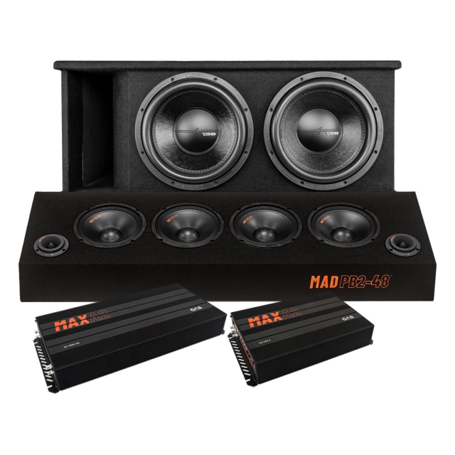 DS18 ZR212LD med GAS MAD PB2-48, tungt raggarpaket