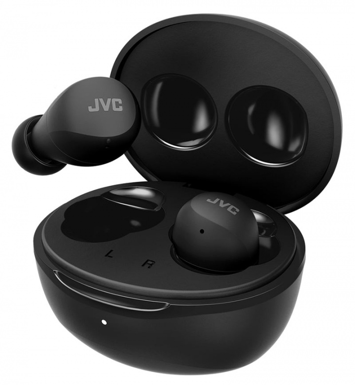 JVC HA-A6T Gumy Mini trådlösa in-ear hörlurar, svart i gruppen Kampanjer / Påsk-kampanj hos CD Bilradio (130HAA6TB)