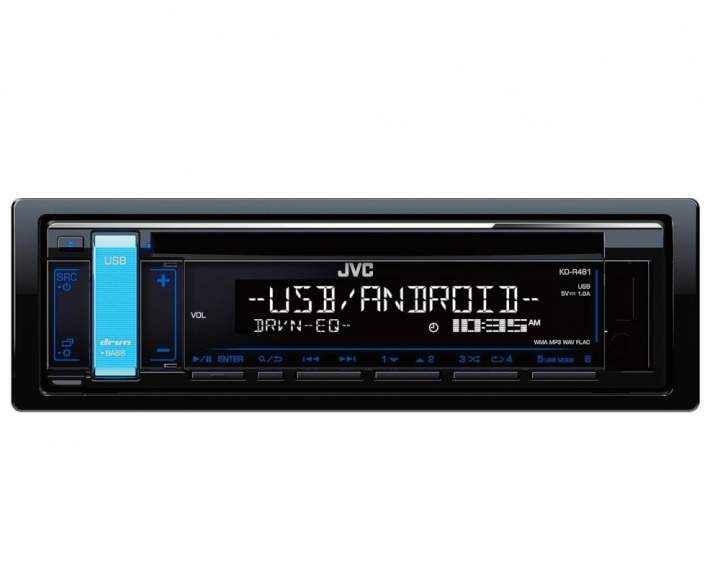 JVC KD-R481 i gruppen Bilstereo / Bilstereo enkeldin hos CD Bilradio (130KDR481)
