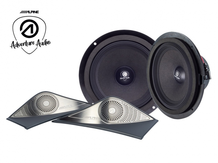 Alpine SPC-106S907-2, 6.5 tums kitsystem till Mercedes Sprinter 907/910 i gruppen Modellanpassat / Mercedes / Sprinter / 2018-> (W907/910) hos CD Bilradio (140SPC106S9072)