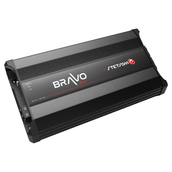 Stetsom BRAVO BASS 8K, monoblock i gruppen Slutsteg / 1 kanals / Mono hos CD Bilradio (160BRAVOBASS8K1)