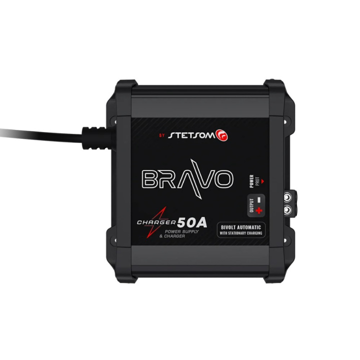 Stetsom BRAVO Charger 50A Power Supply Smart Charging i gruppen Tillbehör / Batteriladdare hos CD Bilradio (160BRAVOCHARGER50)