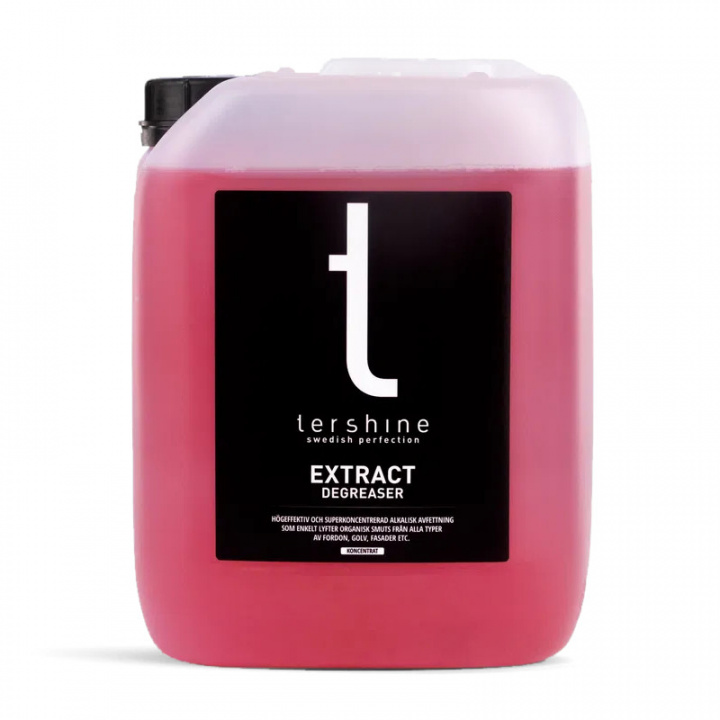 Tershine Extract - Degreaser, alkalisk avfettning, 5 L i gruppen Tillbehör / Bilvård hos CD Bilradio (184EXTRACT5)