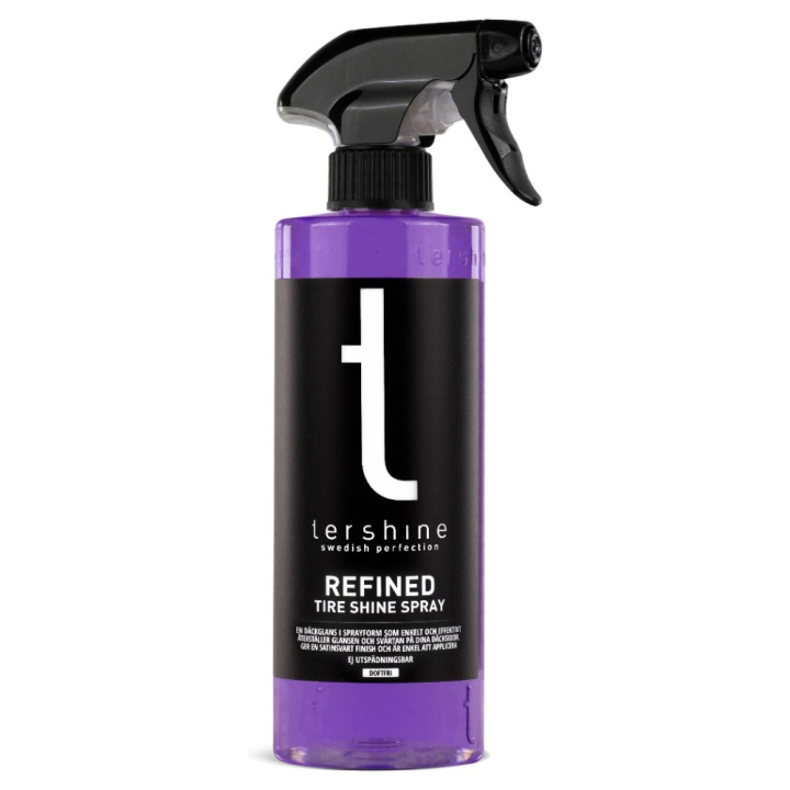 Tershine Refined - Tire Shine Spray, däckglansspray, satin 500 ml i gruppen Tillbehör / Bilvård hos CD Bilradio (184REFINTS)