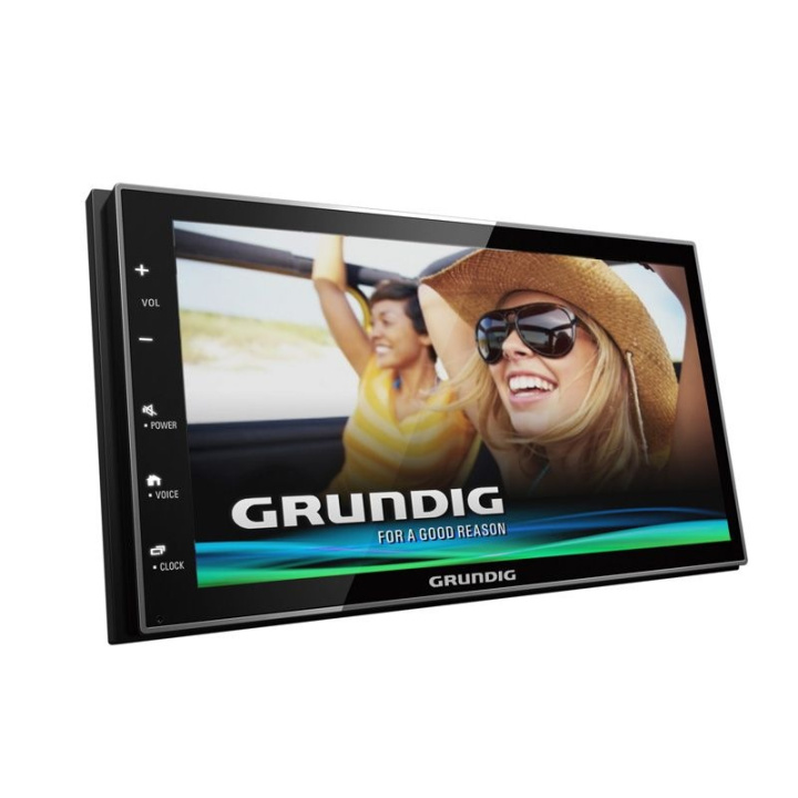 Grundig GX-3800, bilstereo med Android Auto, CarPlay, DAB+ och 3 par lågnivå i gruppen Bilstereo / Bilstereo dubbeldin hos CD Bilradio (192GX3800)