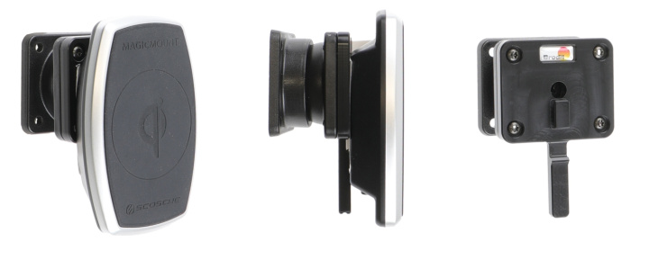 Brodit Fäste med kulled, Scosche Magic Mount Charge i gruppen Smartphone i bil / Tillbehör för mobilen hos CD Bilradio (240216069)