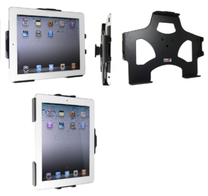Brodit Passiv hållare med kulled, Apple iPad 2 (A1395, A1396, A1397)/3rd Gen (A1416, A1430, A1403)/4th Gen (A1458, A1459, A1460)/With Retina (Lightning Connector) i gruppen Smartphone i bil / Mobilhållare hos CD Bilradio (240511244)
