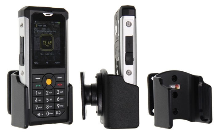 Brodit Passiv hållare med kulled, CAT B100 i gruppen Smartphone i bil / Mobilhållare hos CD Bilradio (240511847)