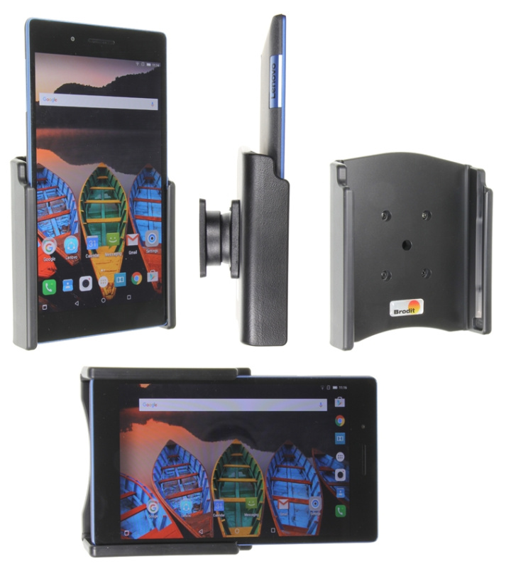 Brodit Passiv hållare med kulled, Lenovo Tab 3 7 i gruppen Smartphone i bil / Mobilhållare hos CD Bilradio (240511938)