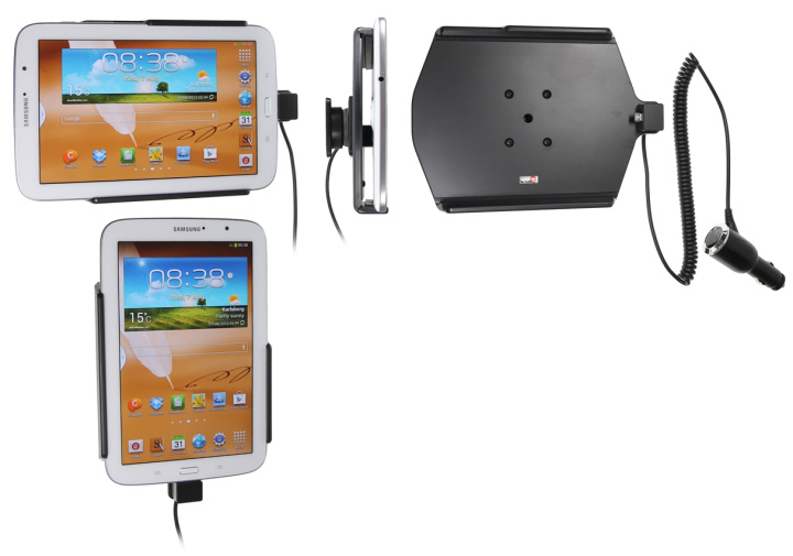 Brodit Aktiv hållare med cigg-kontakt, Samsung Galaxy Note 8.0 GT-N5110/GT-N5120 i gruppen Smartphone i bil / Mobilhållare hos CD Bilradio (240512535)