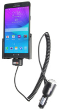 Brodit Aktiv hållare med cigg-kontakt, Samsung Galaxy Note 4