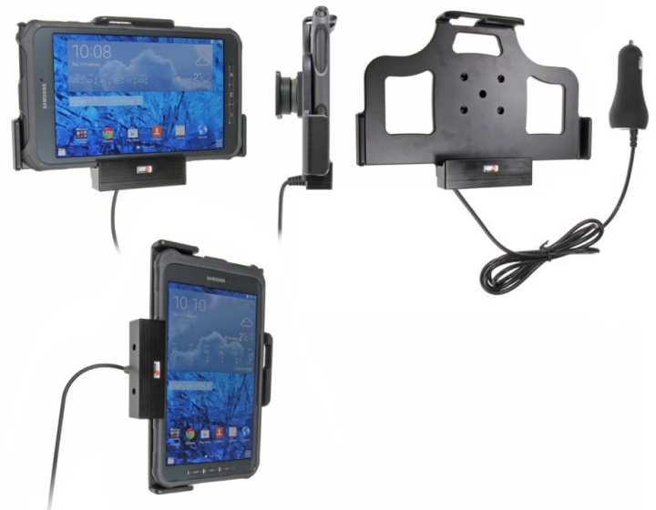 Brodit Aktiv hållare med cigg-kontakt, Samsung Galaxy Tab Active 8.0 SM-T365 i gruppen Smartphone i bil / Mobilhållare hos CD Bilradio (240512697)