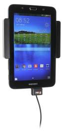 Brodit Aktiv hållare med cigg-kontakt, Samsung Galaxy Tab 3 Lite