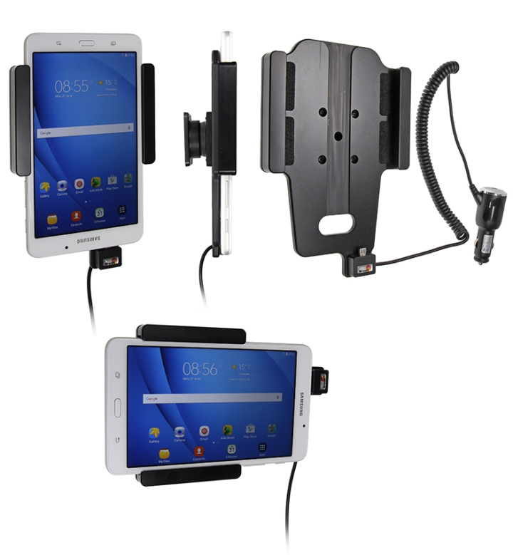 Brodit Aktiv hållare med cigg-kontakt, Samsung Galaxy Tab A 7.0 (2016) SM-T280/SM-T285 i gruppen Smartphone i bil / Mobilhållare hos CD Bilradio (240512897)
