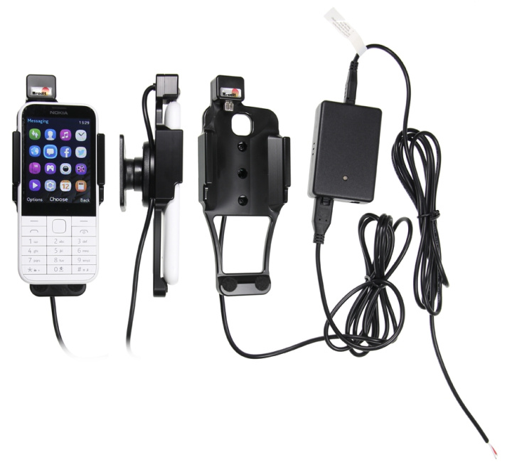 Brodit Aktiv hållare för fast installation, Nokia 225 i gruppen Smartphone i bil / Mobilhållare hos CD Bilradio (240513779)