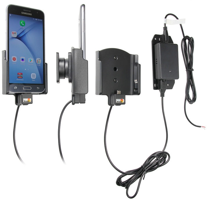 Brodit Aktiv hållare för fast installation, Samsung Galaxy J3 (2016)/J5 (2017) i gruppen Smartphone i bil / Mobilhållare hos CD Bilradio (240513980)