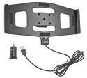 Brodit Aktiv hållare med USB-kabel och cigg-adapter, Samsung Galaxy Note 10.1 (2014 Edition) SM-P6000/SM-P6050
