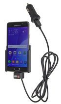 Brodit Aktiv hållare med USB-kabel och cigg-adapter, Samsung Galaxy A3 (2016)