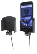 Brodit Aktiv hållare med USB-kabel och cigg-adapter, Motorola Moto Z Force Droid
