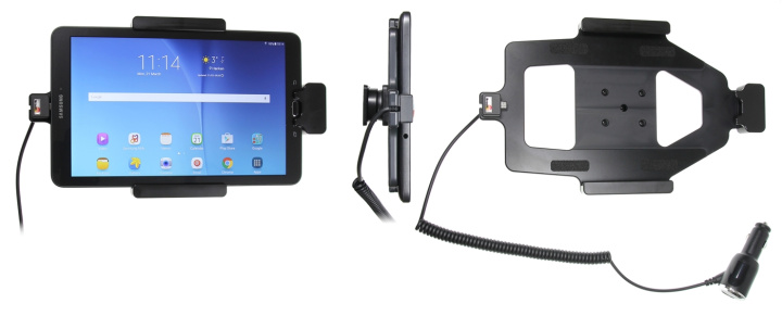 Brodit Hållare med fjäder-lås, Samsung Galaxy Tab E 9.6 i gruppen Smartphone i bil / Mobilhållare hos CD Bilradio (240546821)