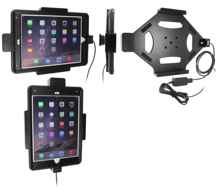 Brodit Hållare med fjäder-lås, Apple iPad Air 2 (A1566, A1567) i gruppen Smartphone i bil / Mobilhållare hos CD Bilradio (240547759)