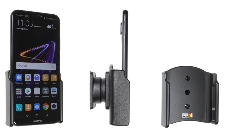 Brodit Passiv hållare med kulled, Huawei P20 Lite i gruppen Smartphone i bil / Mobilhållare hos CD Bilradio (240711054)