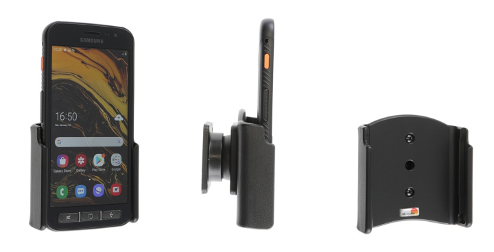 Brodit Passiv hållare med kulled, Samsung Galaxy XCover 4s i gruppen Smartphone i bil / Mobilhållare hos CD Bilradio (240711133)