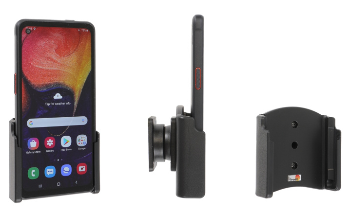 Brodit Passiv hållare med kulled, Samsung Galaxy Xcover Pro SM-G715 i gruppen Smartphone i bil / Mobilhållare hos CD Bilradio (240711178)