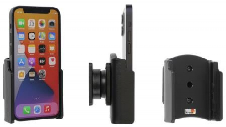 Brodit Passiv hållare med kulled Apple iPhone 12 Mini i gruppen Smartphone i bil / Mobilhållare hos CD Bilradio (240711234)