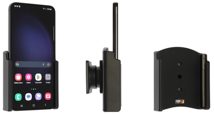 Brodit Passiv hållare med kulled, Samsung Galaxy S23+ SM-S916B/DS i gruppen Smartphone i bil / Mobilhållare hos CD Bilradio (240711345)