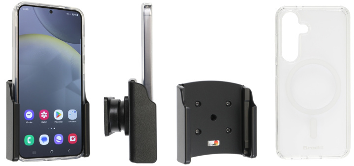 Brodit Mobilskal med Passiv hållare, Samsung Galaxy S24+ SM-S926B/DS i gruppen Smartphone i bil / Mobilhållare hos CD Bilradio (240711405)