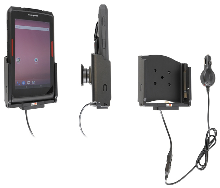 Brodit Aktiv hållare med cigg-kontakt, Honeywell EDA70/EDA71 i gruppen Smartphone i bil / Mobilhållare hos CD Bilradio (240712085)