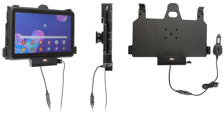 Brodit Aktiv hållare med cigg-kontakt, Samsung Galaxy Tab Active Pro T540/T545/T547/T547U i gruppen Smartphone i bil / Mobilhållare hos CD Bilradio (240712149)
