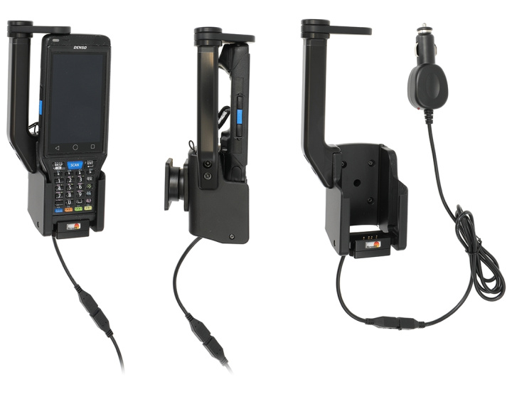 Brodit Aktiv hållare med cigg-kontakt, Denso BHT 1700 i gruppen Smartphone i bil / Mobilhållare hos CD Bilradio (240712269)