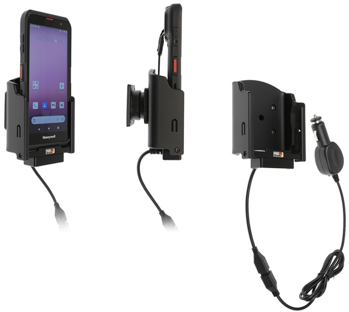 Brodit Aktiv hållare med cigg-kontakt, Honeywell EDA52/EDA57 i gruppen Smartphone i bil / Mobilhållare hos CD Bilradio (240712279)
