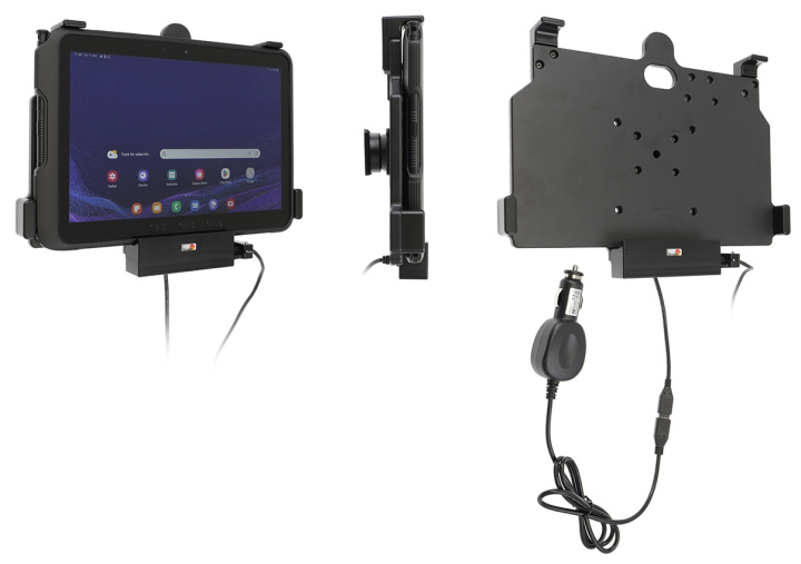Brodit Aktiv hållare med cigg-kontakt, Samsung Galaxy Tab Active 5 Pro SM-X356B i gruppen Smartphone i bil / Mobilhållare hos CD Bilradio (240712435)