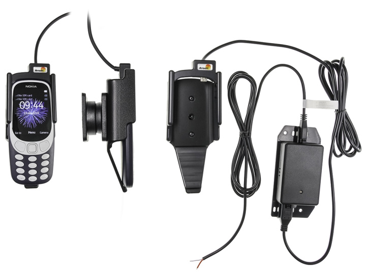 Brodit Aktiv hållare för fast installation, Nokia 3310 (2017) i gruppen Smartphone i bil / Mobilhållare hos CD Bilradio (240713026)