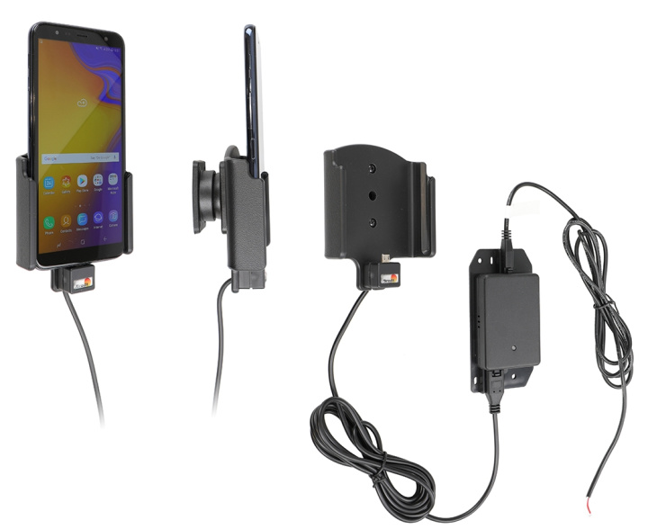 Brodit Aktiv hållare för fast installation, Samsung Galaxy J4+ (SM-J415) i gruppen Smartphone i bil / Mobilhållare hos CD Bilradio (240713086)