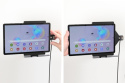 Brodit Aktiv hållare med USB-kabel och cigg-adapter, Samsung Galaxy Tab S6 10.5 SM-T860/SM-T865