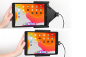 Brodit Aktiv hållare med USB-kabel och cigg-adapter, Apple iPad 10.2 7th Gen (A2197, A2198, A2200)/8th Gen (A2428, A2429, A2430, A2270)/9th Gen (A2602, A2603, A2604, A2605)