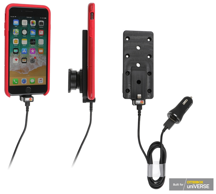 Brodit Fäste, Apple iPhone 11/X/XR/Xs Max i gruppen Smartphone i bil / Tillbehör för mobilen hos CD Bilradio (240721194)