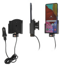 Brodit Aktiv hållare med USB-kabel och cigg-adapter, Samsung Galaxy A51 SM-A515F/DSN