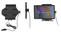 Brodit Aktiv hållare med USB-kabel och cigg-adapter, Samsung Galaxy Tab S6 Lite SM-P610/SM-P615