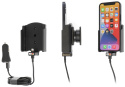 Brodit Aktiv hållare med USB-kabel och cigg-adapter, Apple iPhone 12 Mini