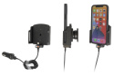 Brodit Aktiv hållare med USB-kabel och cigg-adapter, Apple iPhone 12/12 Pro/12 Pro Max/13/13 Pro/13 Pro Max/14/14 Plus/14 Pro Max