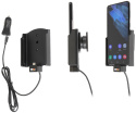 Brodit Aktiv hållare med USB-kabel och cigg-adapter, Samsung Galaxy S21+ 5G SM-G996B/SM-G996B/DS