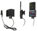 Brodit Aktiv hållare med USB-kabel och cigg-adapter, Samsung Galaxy S22+ 5G (SM-S906B/SM-S906B/DS)