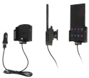 Brodit Aktiv hållare med USB-kabel och cigg-adapter, Samsung Galaxy S22 Ultra 5G (SM-S908B/SM-S908B/DS)